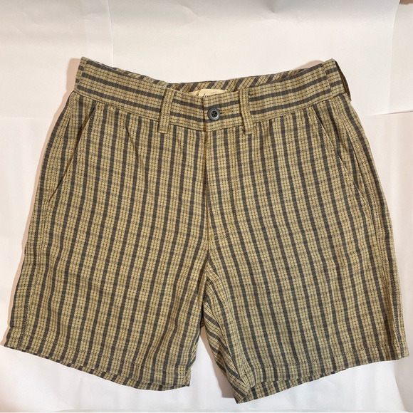 NEW Madewell Plaid Flat Front Shorts !!! - Picture 1 of 3